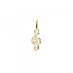 Colgante Clave de Sol Oro 18kt.*Eguzkilore Discount