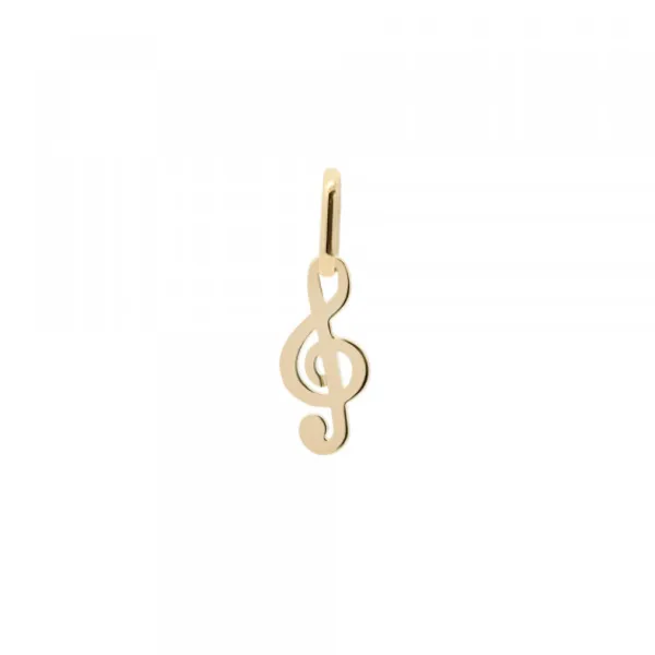 Colgante Clave de Sol Oro 18kt.*Eguzkilore Discount