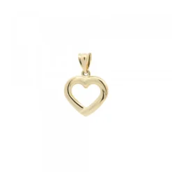 Colgante Corazón Calado de Oro*Eguzkilore Clearance