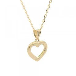 Colgante Corazón Calado de Oro*Eguzkilore Clearance