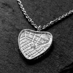 Colgante Corazón de Bilbao de Plata Personalizable*Eguzkilore Clearance