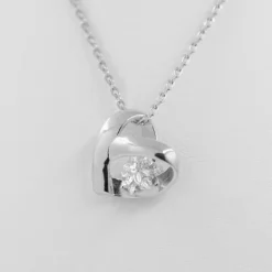 Colgante Corazón San Valentín de Plata*Eguzkilore Best
