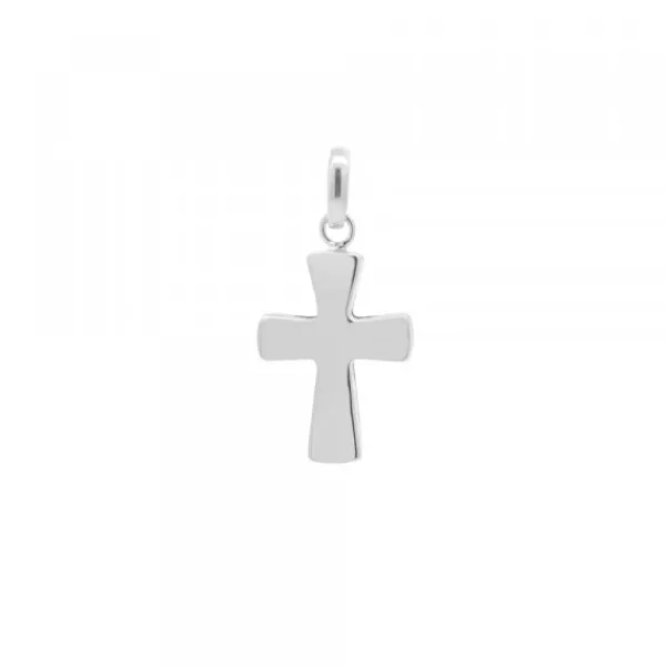 Colgante Cruz de Plata 14mm*Eguzkilore