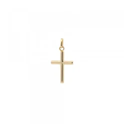 Colgante Cruz Oro 16mm*Eguzkilore Hot