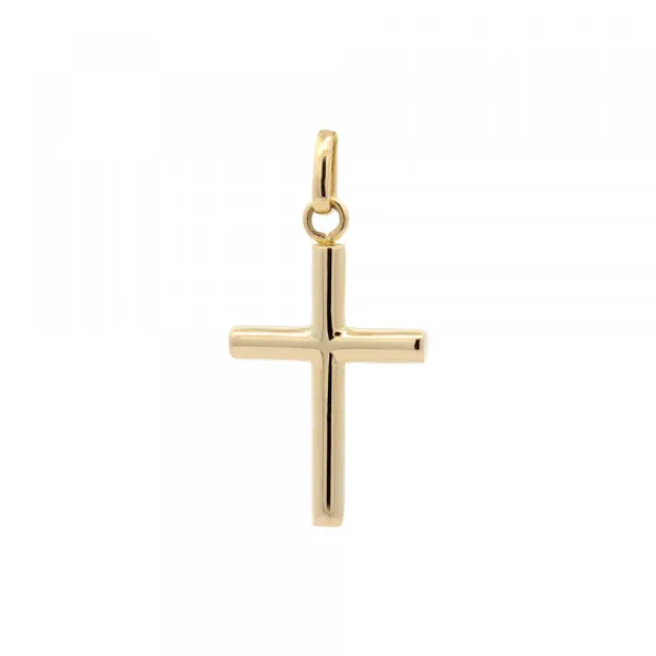 Colgante Cruz Oro 25mm*Eguzkilore Clearance