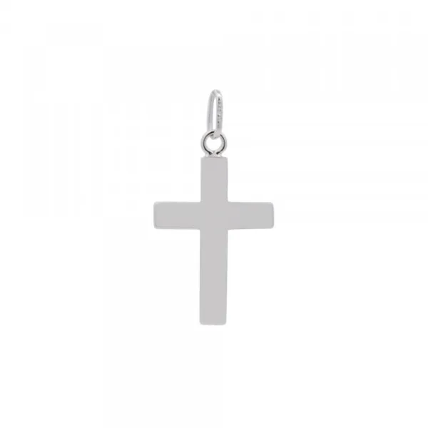 Colgante Cruz Plata 23mm*Eguzkilore Sale