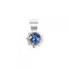 Colgante Distira Plata y Cristal Azul*Eguzkilore Clearance