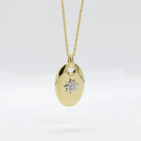 Colgante Donna de Plata Dorada*Eguzkilore Hot