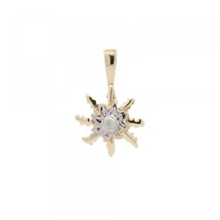 Colgante Oro Bicolor 11mm*Eguzkilore Outlet
