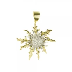 Colgante Oro y Brillantes 37mm*Eguzkilore Sale