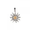 Colgante Plata Bicolor 21mm*Eguzkilore New