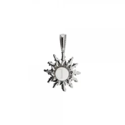 Colgante Plata con Perla 14mm*Eguzkilore Discount