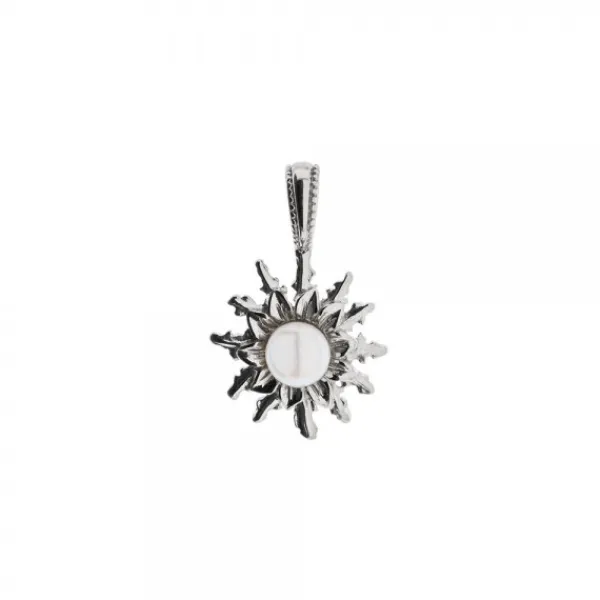 Colgante Plata con Perla 14mm*Eguzkilore Discount