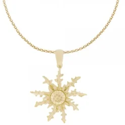 Colgante Plata Dorada 29mm*Eguzkilore New