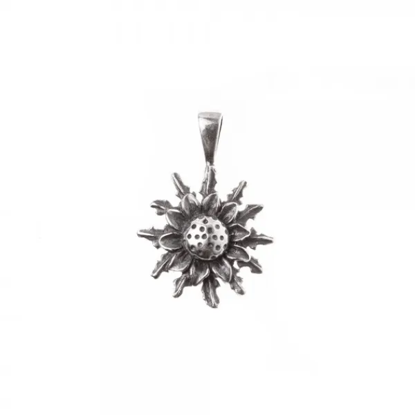 Colgante Plata Envejecida 14mm*Eguzkilore Hot