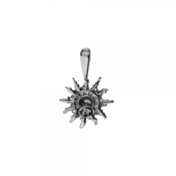 Colgante Plata Envejecida 14mm*Eguzkilore Hot