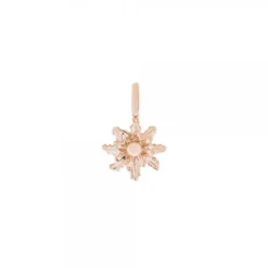 Colgante Plata Rosa 8mm*Eguzkilore Hot