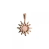 Colgante Plata Rosa 14mm*Eguzkilore Best