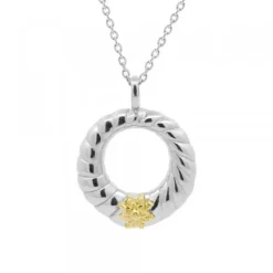 Colgante Grecia de Plata Bicolor*Eguzkilore Sale