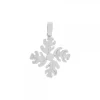 Colgante Haritzburu de Oro Blanco 21mm*Eguzkilore Discount