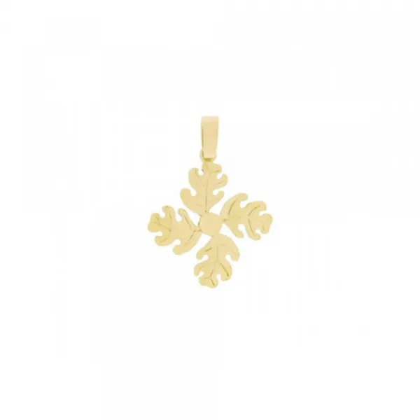 Colgante Haritzburu Oro 12mm*Eguzkilore Outlet