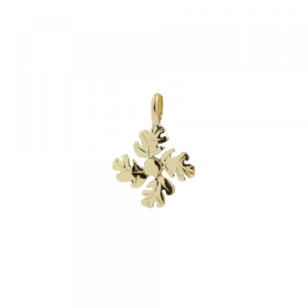 Colgante Haritzburu Oro 12mm*Eguzkilore Outlet