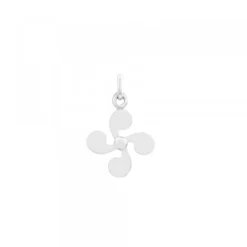 Colgante Lauburu de Plata 20mm*Eguzkilore Hot