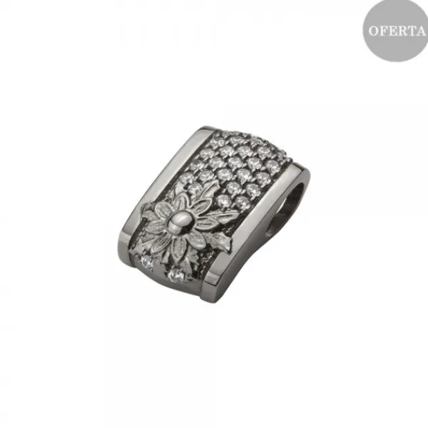 Colgante London Plata Negra y Circonitas Blancas*Eguzkilore Hot
