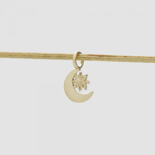Colgante Luna y Plata Dorada*Eguzkilore Clearance