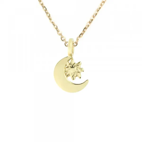 Colgante Luna y Plata Dorada*Eguzkilore Clearance