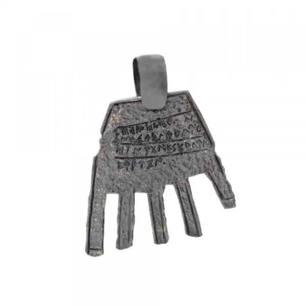 Colgante Mano de Irulegi Rutenio 30mm*Eguzkilore