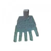 Colgante Mano de Irulegi Verde 30mm*Eguzkilore New