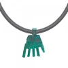 Colgante Mano de Irulegi Verde 20mm y Caucho*Eguzkilore Sale