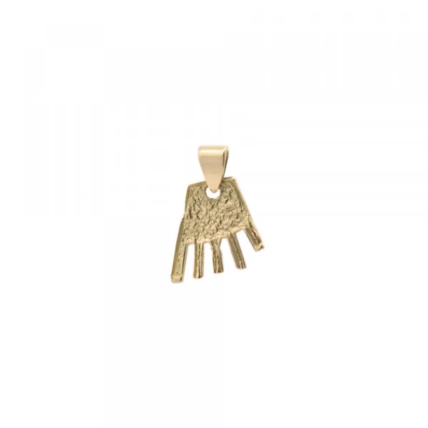 Colgante Mano Irulegi Oro 10mm*Eguzkilore Best