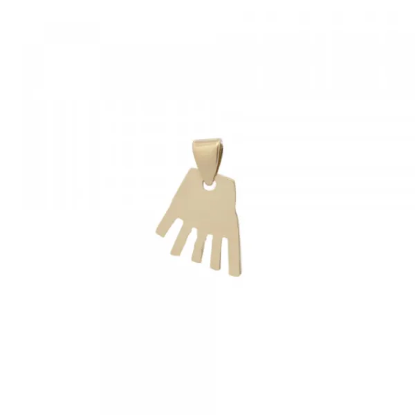 Colgante Mano Irulegi Oro 10mm*Eguzkilore Best