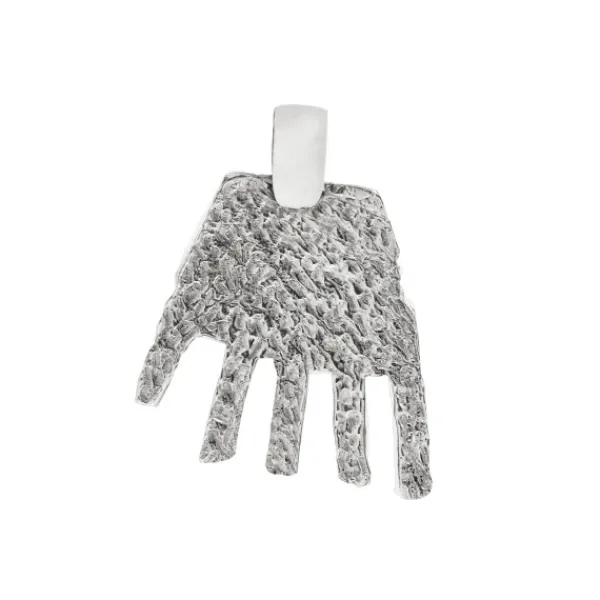 Colgante Mano Irulegi Plata 30mm y Cordón*Eguzkilore Hot