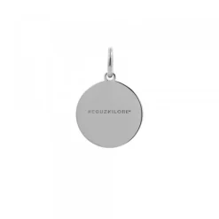 Colgante Medalla Rutenio 13mm*Eguzkilore Outlet