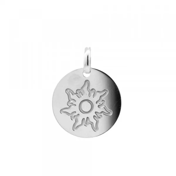 Colgante Medalla Mountain Plata Personalizable*Eguzkilore