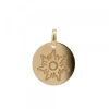 Colgante Medalla Mountain Plata Dorada Personalizable*Eguzkilore Best