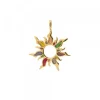 Colgante Mountain Plata Dorada Multicolor*Eguzkilore Hot