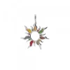 Colgante Mountain Plata Multicolor*Eguzkilore New