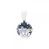Colgante Queen 3 Plata y Cristal Cobalto*Eguzkilore New