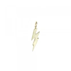 Colgante Rayo de Plata Dorada*Eguzkilore Online