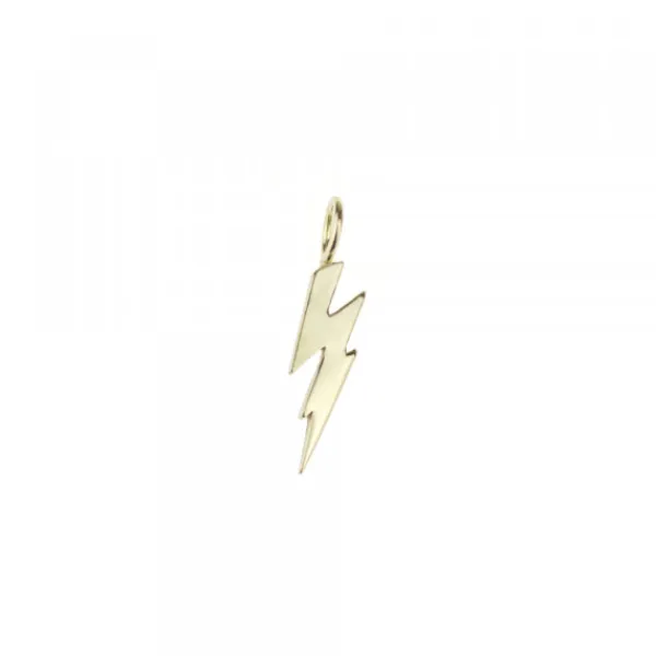 Colgante Rayo de Plata Dorada*Eguzkilore Online