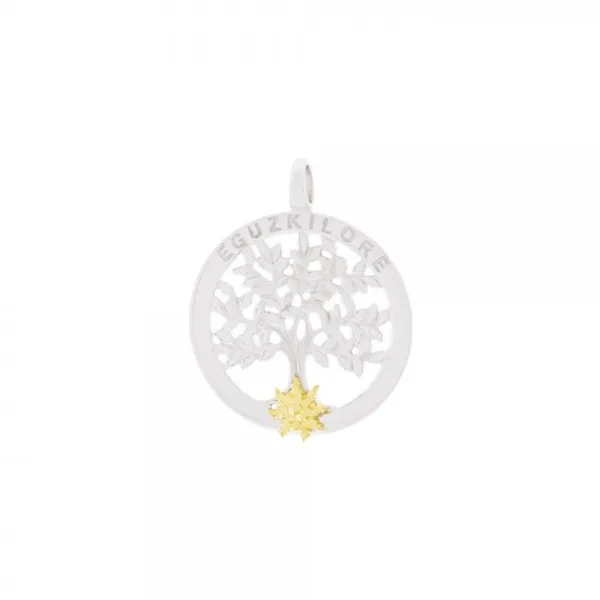 Colgante Árbol de La Vida Plata y Dorado*Eguzkilore New