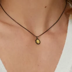 Colgante R-Chic Plata Dorada*Eguzkilore Outlet