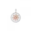 Colgante R3 Plata y Rosa*Eguzkilore Best
