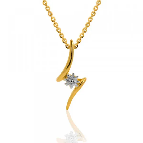 Colgante Tximist de Plata BIcolor*Eguzkilore New