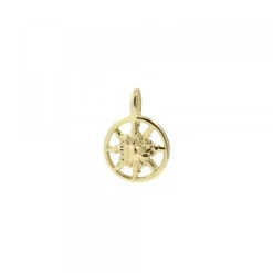 Colgante Zero Oro 18kt.*Eguzkilore Clearance