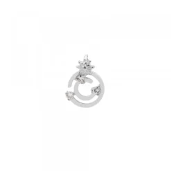 Colgante Zurrunbilo Plata y Circonitas*Eguzkilore Online